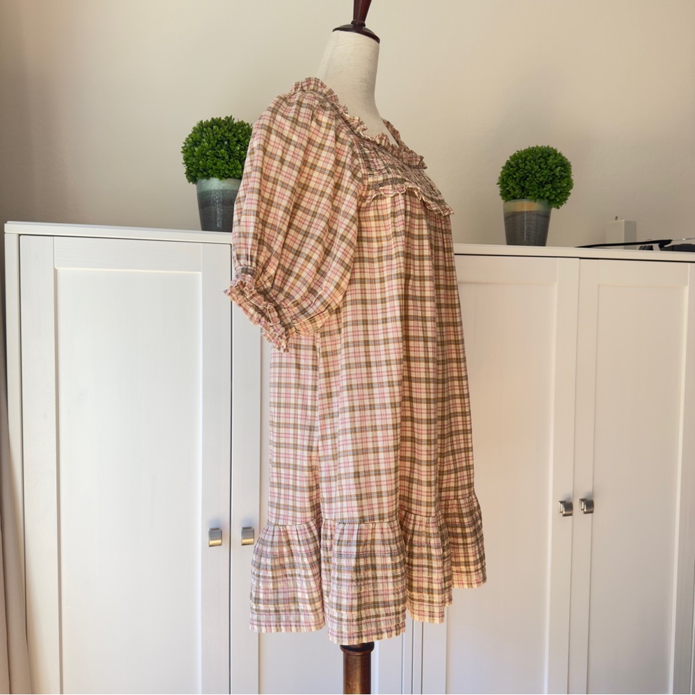 Doen Dôen Cadiz dress in Austen plaid Small - Picture 4 of 12